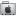Noir Apple Folder Icon 16x16 png